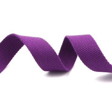 purple cotton webbing