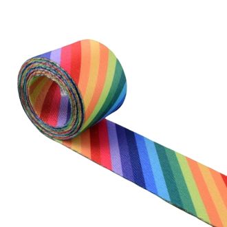 rainbow stripes webbing
